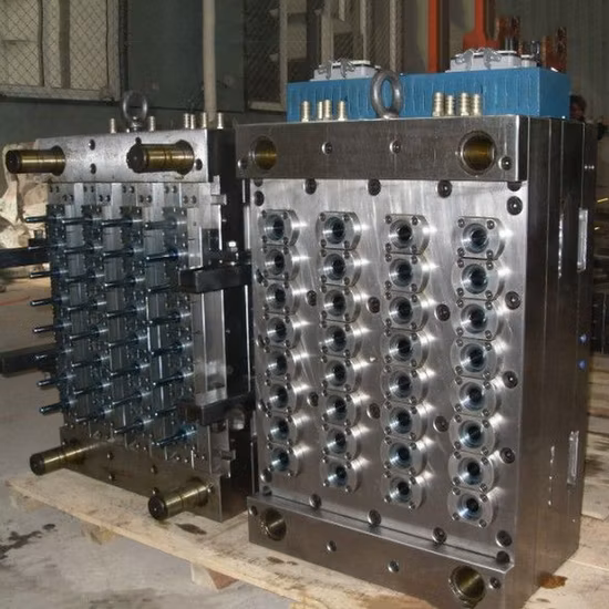 Plastic Pet Preform Injection Mold Hot Runner (Shut-Off Nozzle) (48 Cavities)